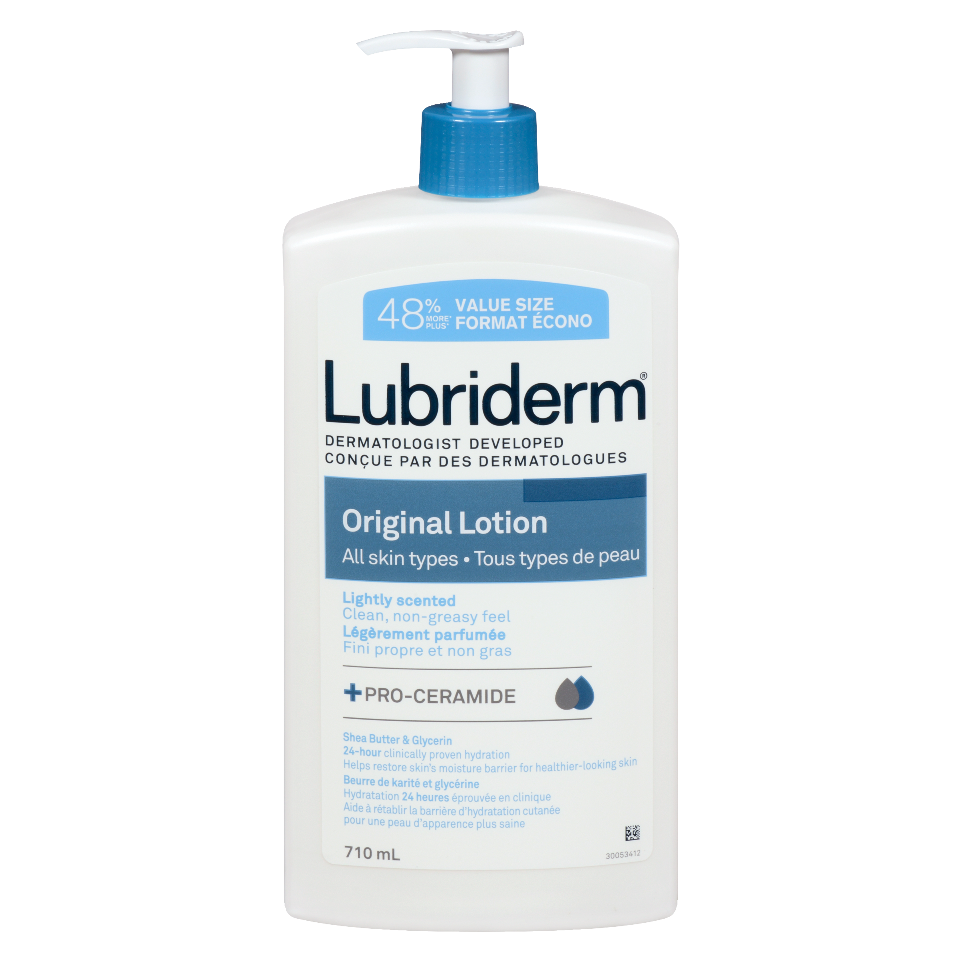 Lubriderm Original Lotion Lightly Scented Value Size 710 ml