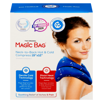 Magic Bag Neck-to-Back Hot & Cold Compress 19"x12"