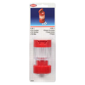 Mansfield 3 in 1 Pill Crusher Pill Splitter Pill Box