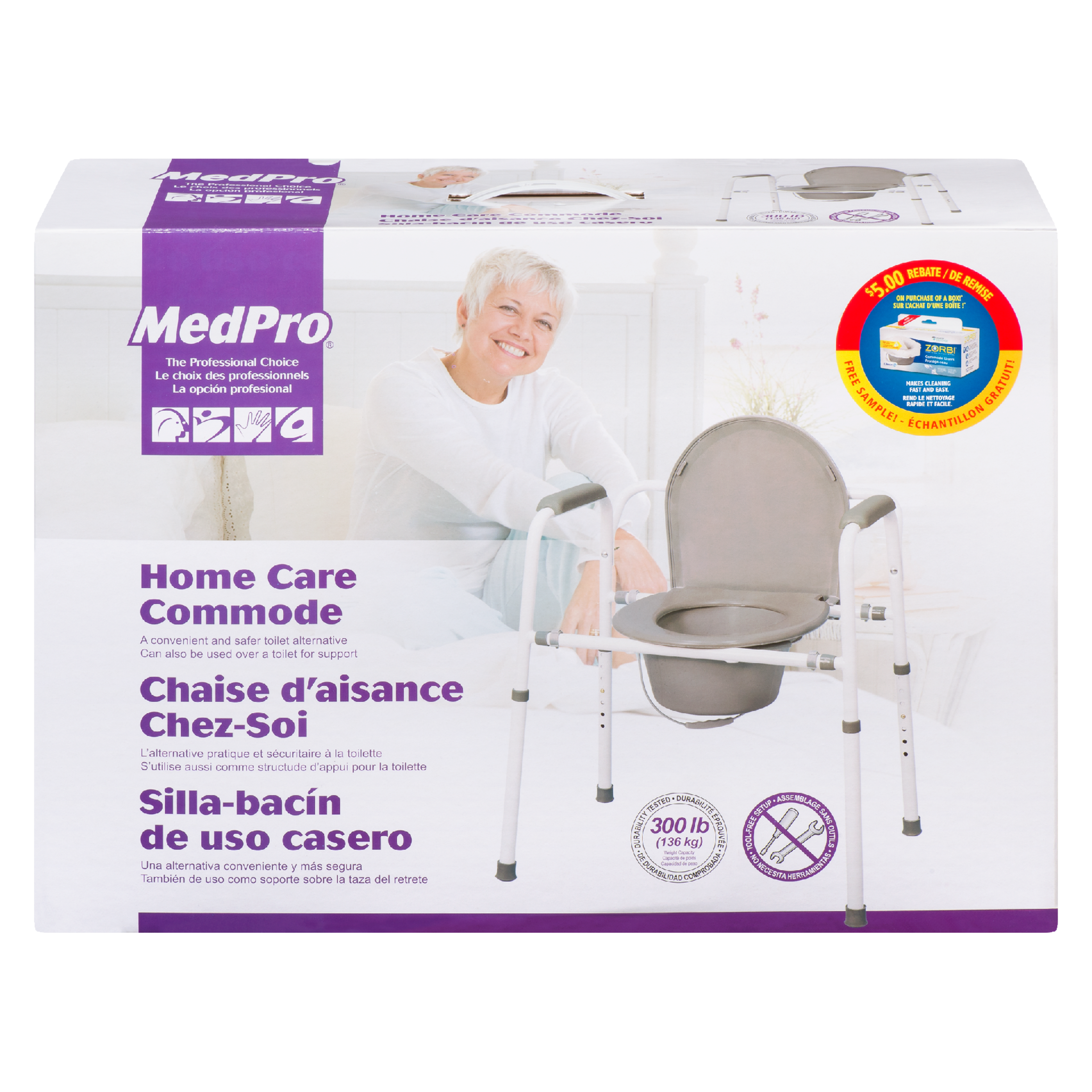 MedPro Home Care Commode