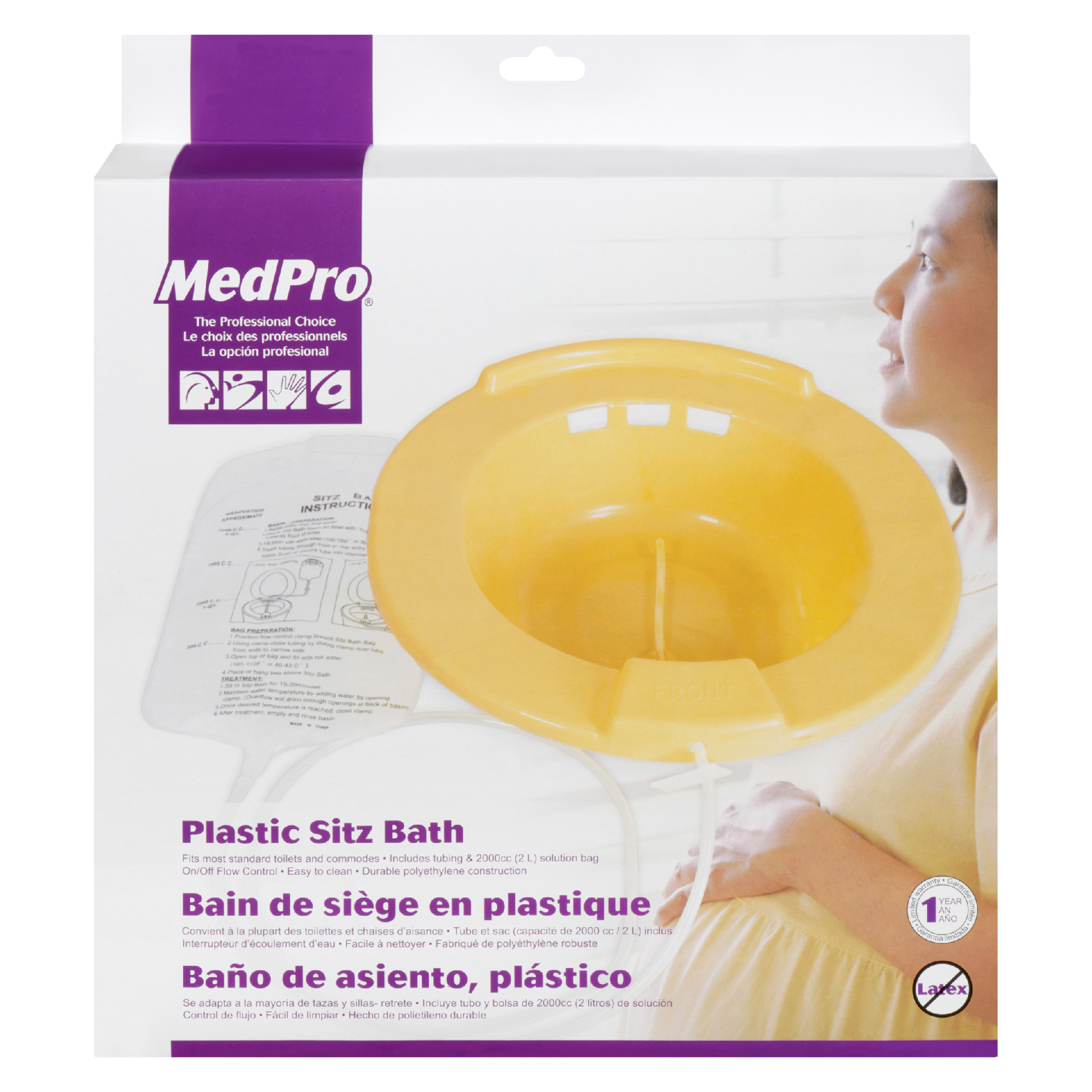 MedPro Plastic Sitz Bath
