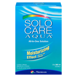 Menicon Solo Care Aqua All-in-One Solution 2 x 360 ml