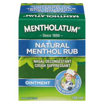 Mentholatum Natural Menthol Rub 100 ml