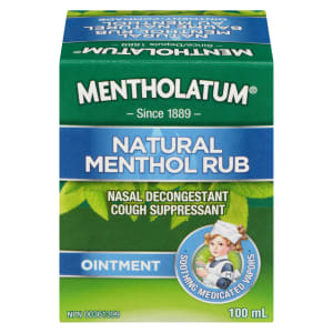 Mentholatum Natural Menthol Rub 100 ml