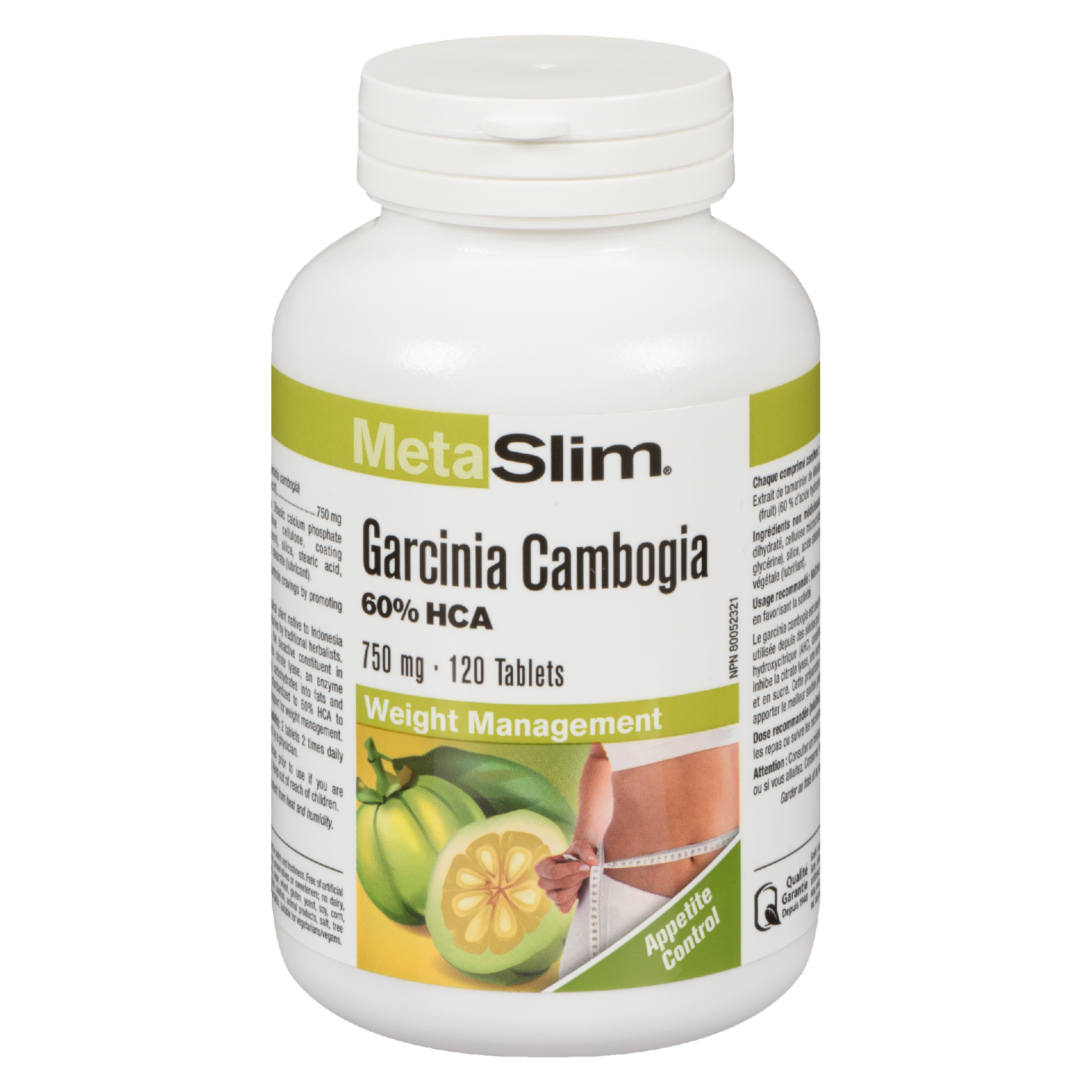 MetaSlim Garcinia Cambogia 750 mg 120 Tablets