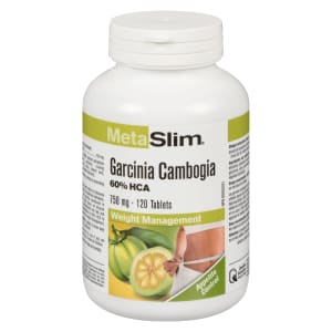 MetaSlim Garcinia Cambogia 750 mg 120 Tablets