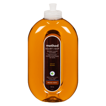 Method Squirt + Mop Wood Floor Cleaner Almond 739 ml