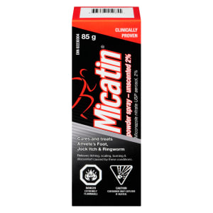 Micatin Powder Spray Unscented 2% 85 g
