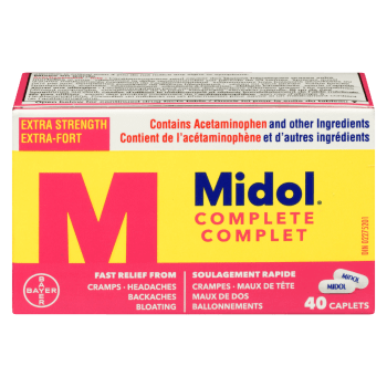 Midol Complete Extra Strength 40 Caplets
