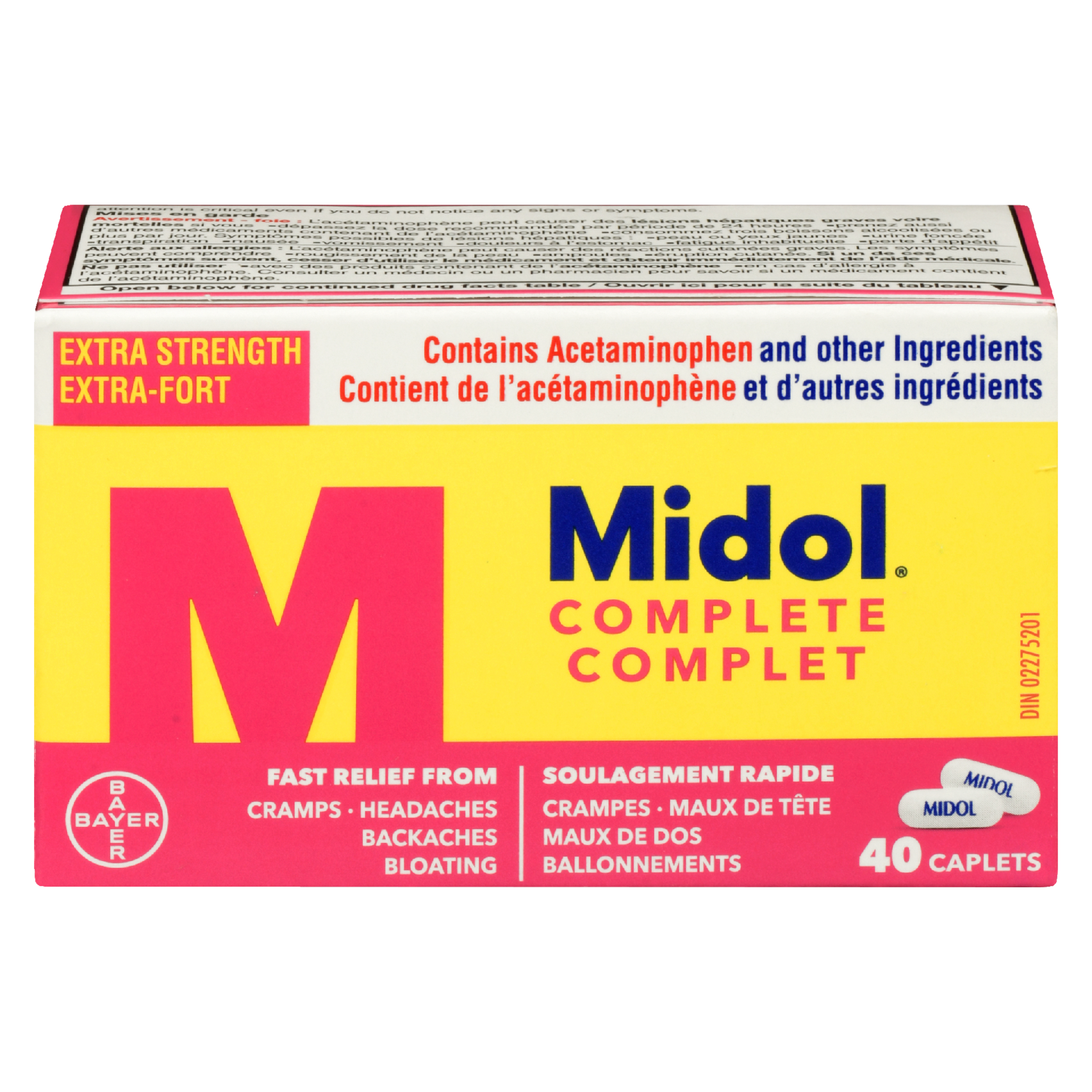 Midol Complete Extra Strength 40 Caplets
