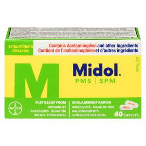 Midol PMS Extra Strength 40 Caplets