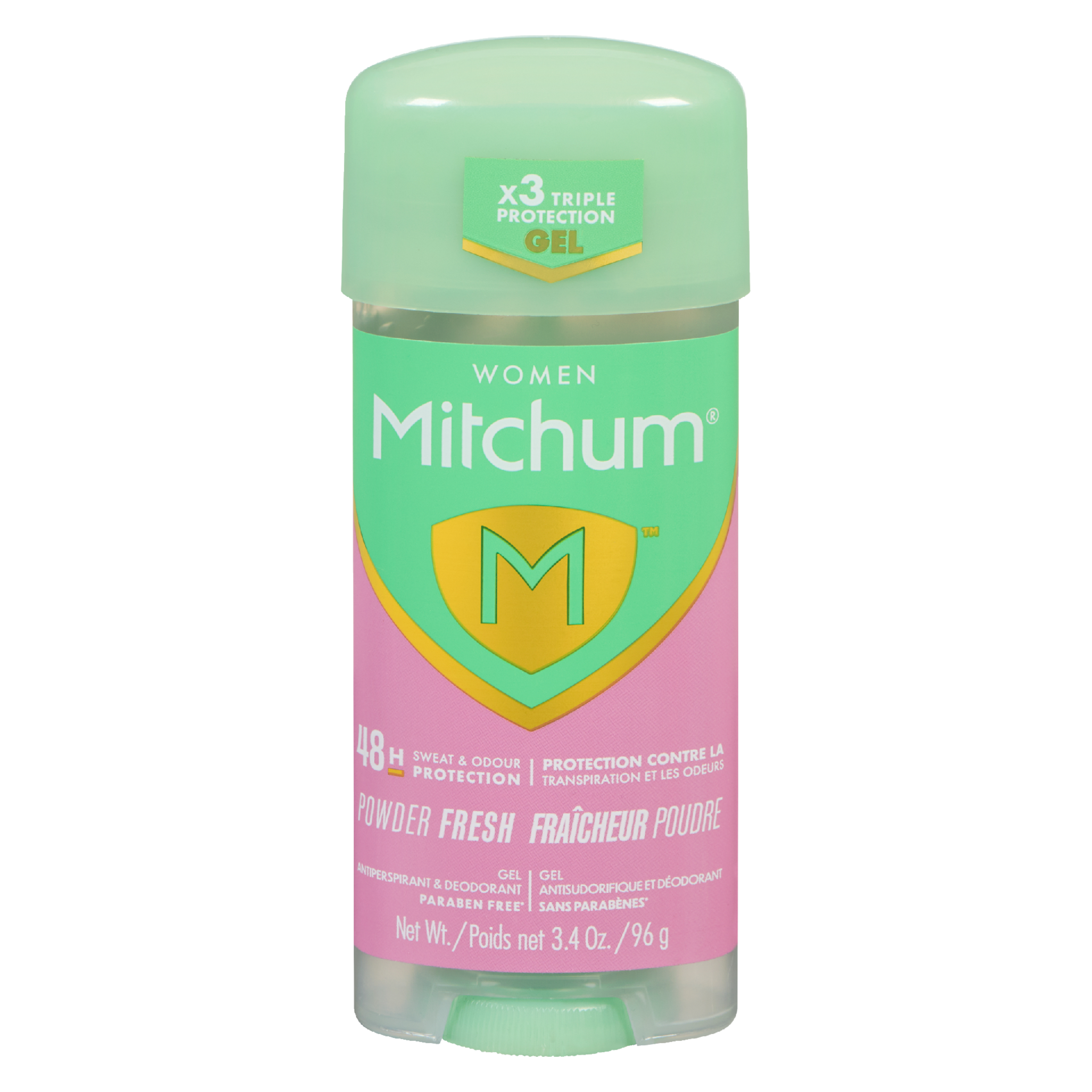 Mitchum Women Gel Antiperspirant & Deodorant Powder Fresh 96 g