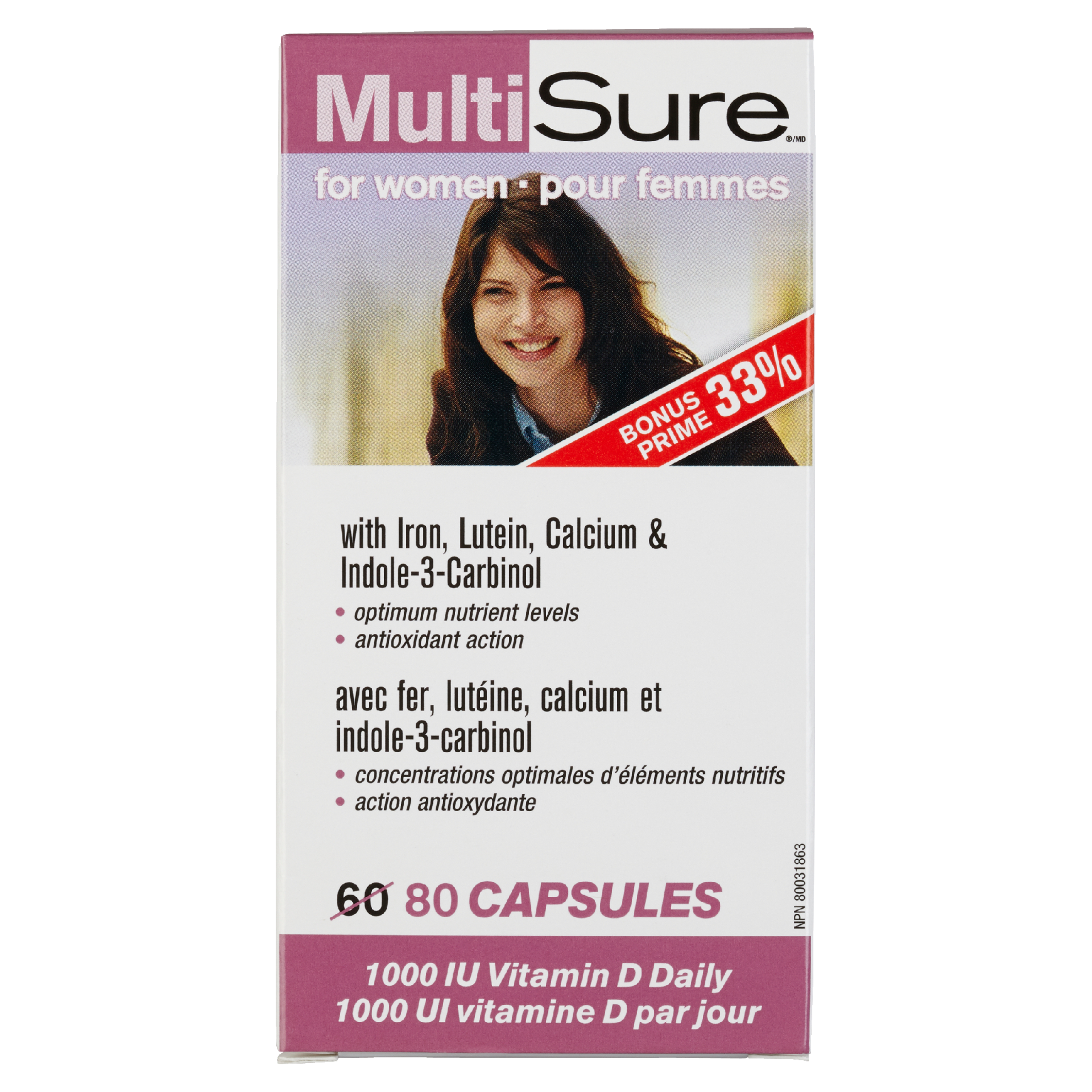 MultiSure for Women 80 Capsules