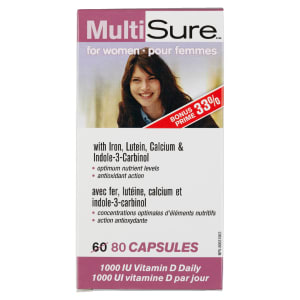 MultiSure for Women 80 Capsules