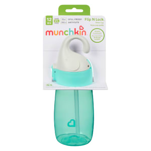 Munchkin Flip N Lock Straw Cup 12 M+ 355 ml