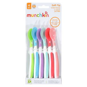 Munchkin Soft Tip 4 m+ 6 Infant Spoons