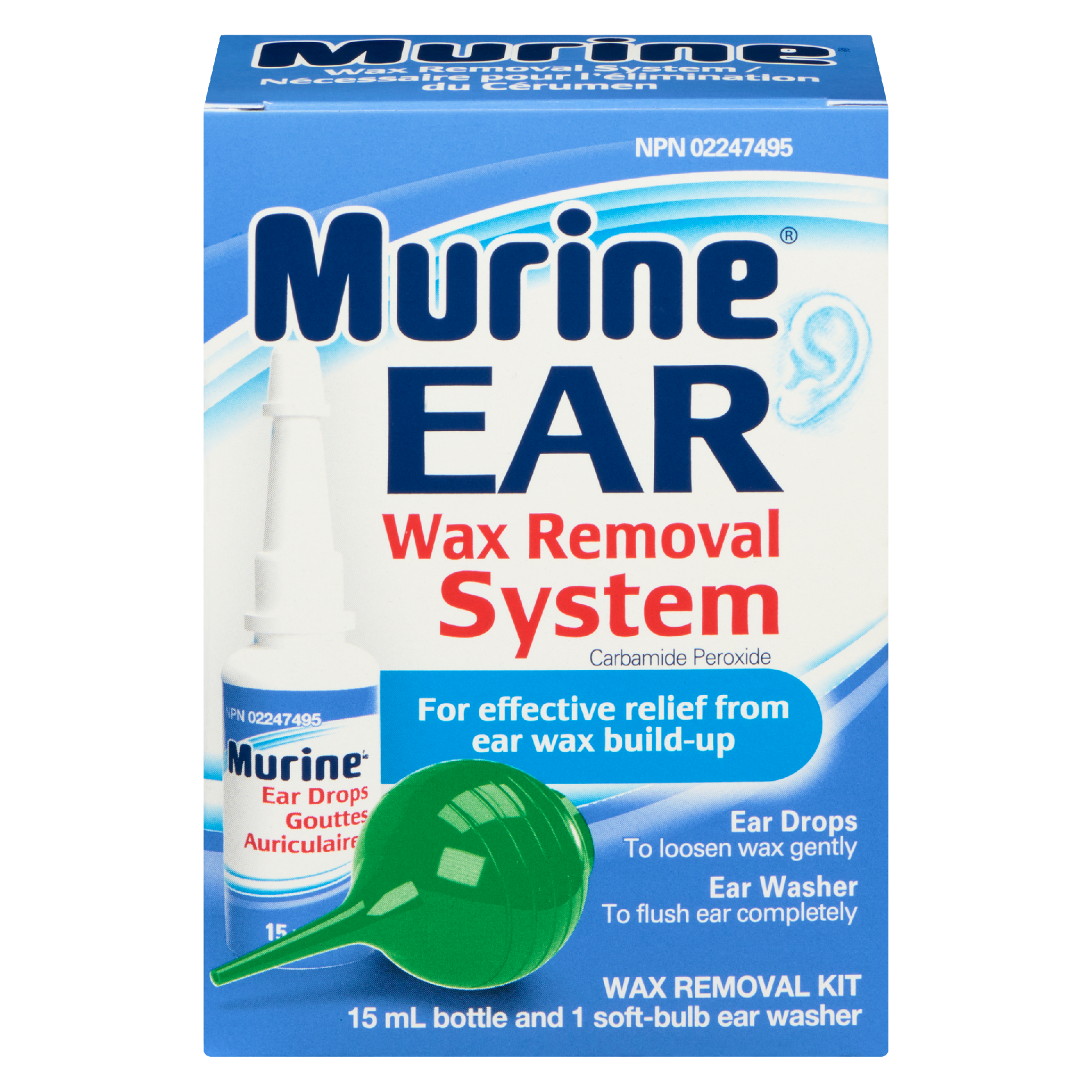 Murine Ear Carbamide Peroxide Wax Removal System 15 ml