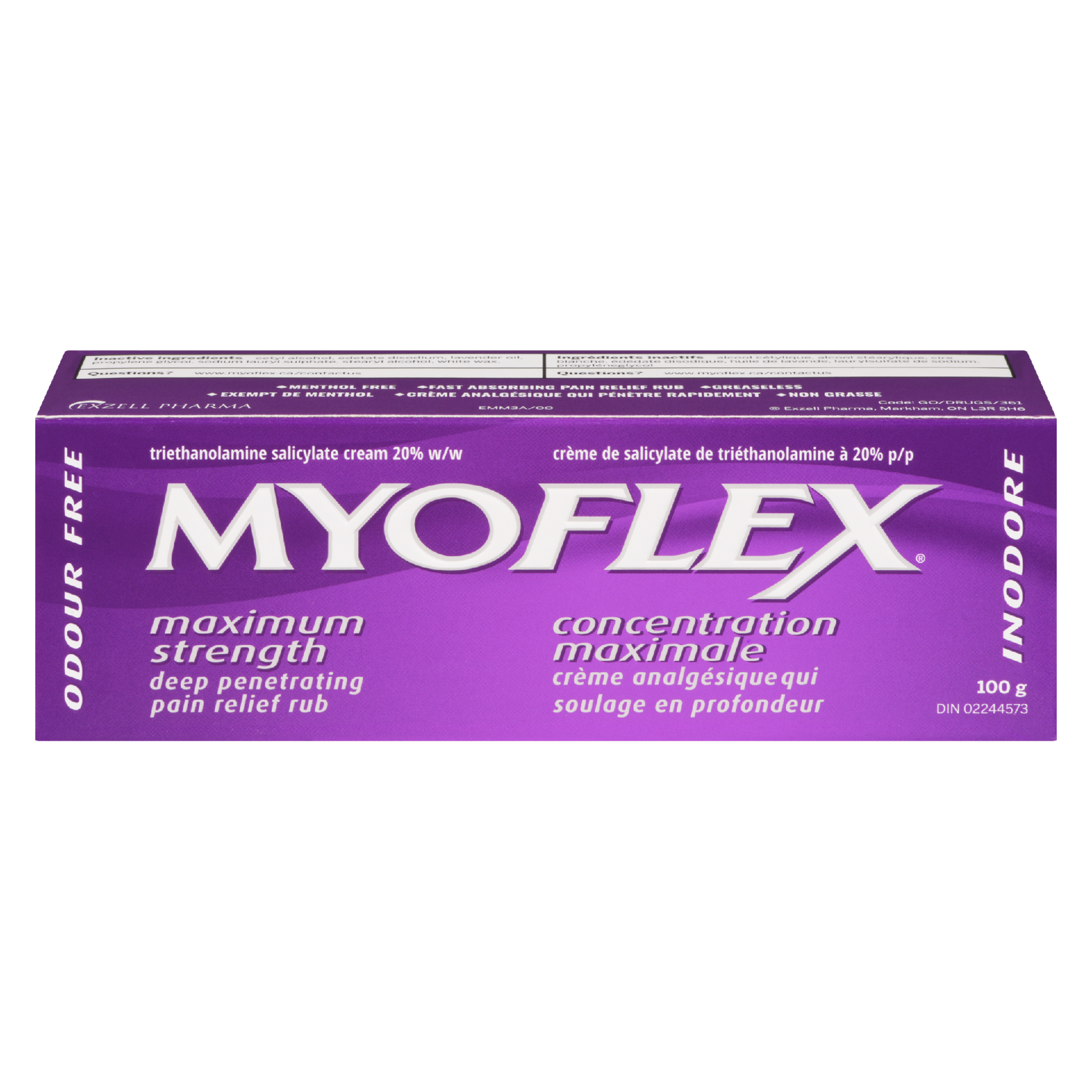 Myoflex Deep Penetrating Pain Relief Rub Maximum Strength 100 g