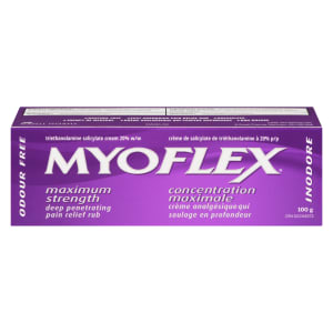 Myoflex Deep Penetrating Pain Relief Rub Maximum Strength 100 g