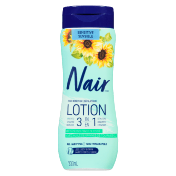 Nair Hair Remover Sensitive 3 in 1 Lotion Legs, Body & Bikini 233 ml