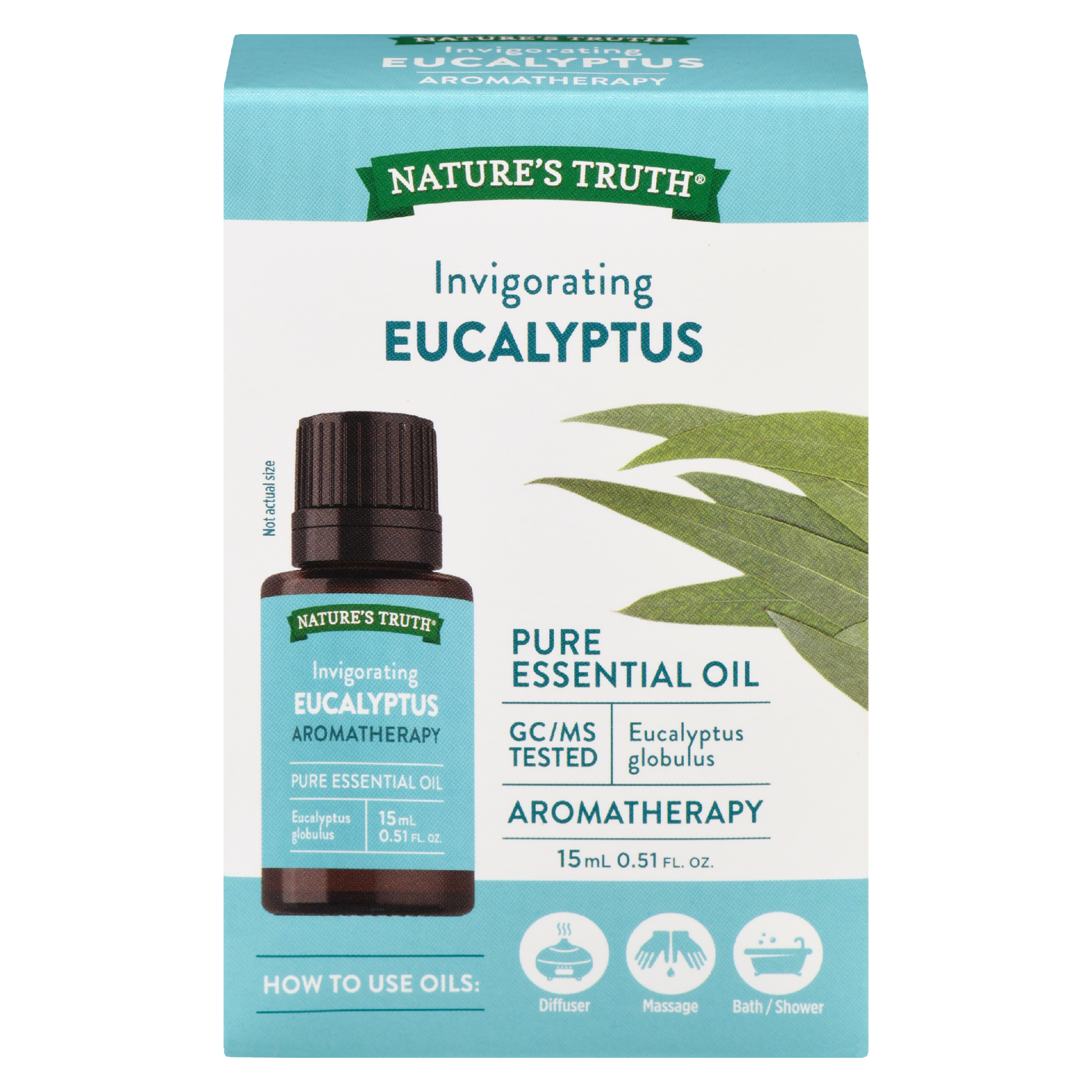 Nature's Truth Pure Essential Oil Invigorating Eucalyptus 15 ml