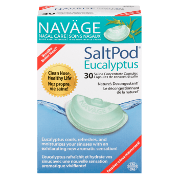 Naväge SaltPod Eucalyptus 30 Saline Concentrate Capsules