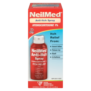 NeilMed Anti-Itch Spray Hydrocortisone 1% 90 g