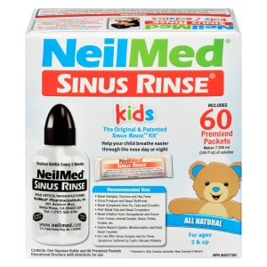NeilMed Sinus Rinse Kit Kids 60 Premixed Packets
