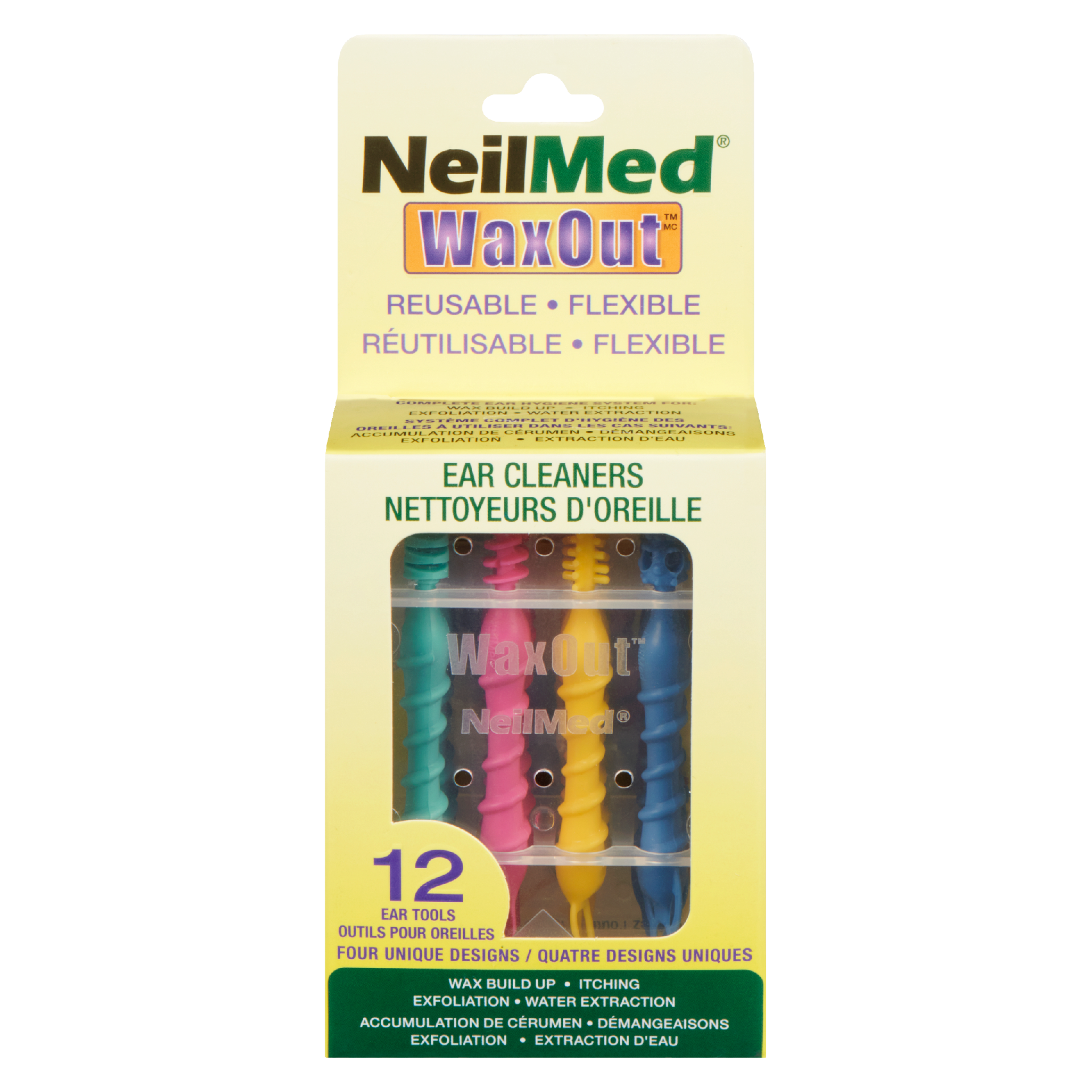 NeilMed WaxOut Ear Cleaners 12 Ear Tools
