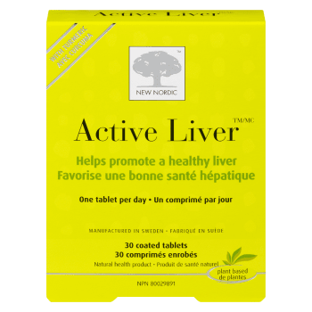 New Nordic Active Liver 30 Coated Tablets