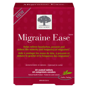 New Nordic Migraine Ease 60 Coated Tablets