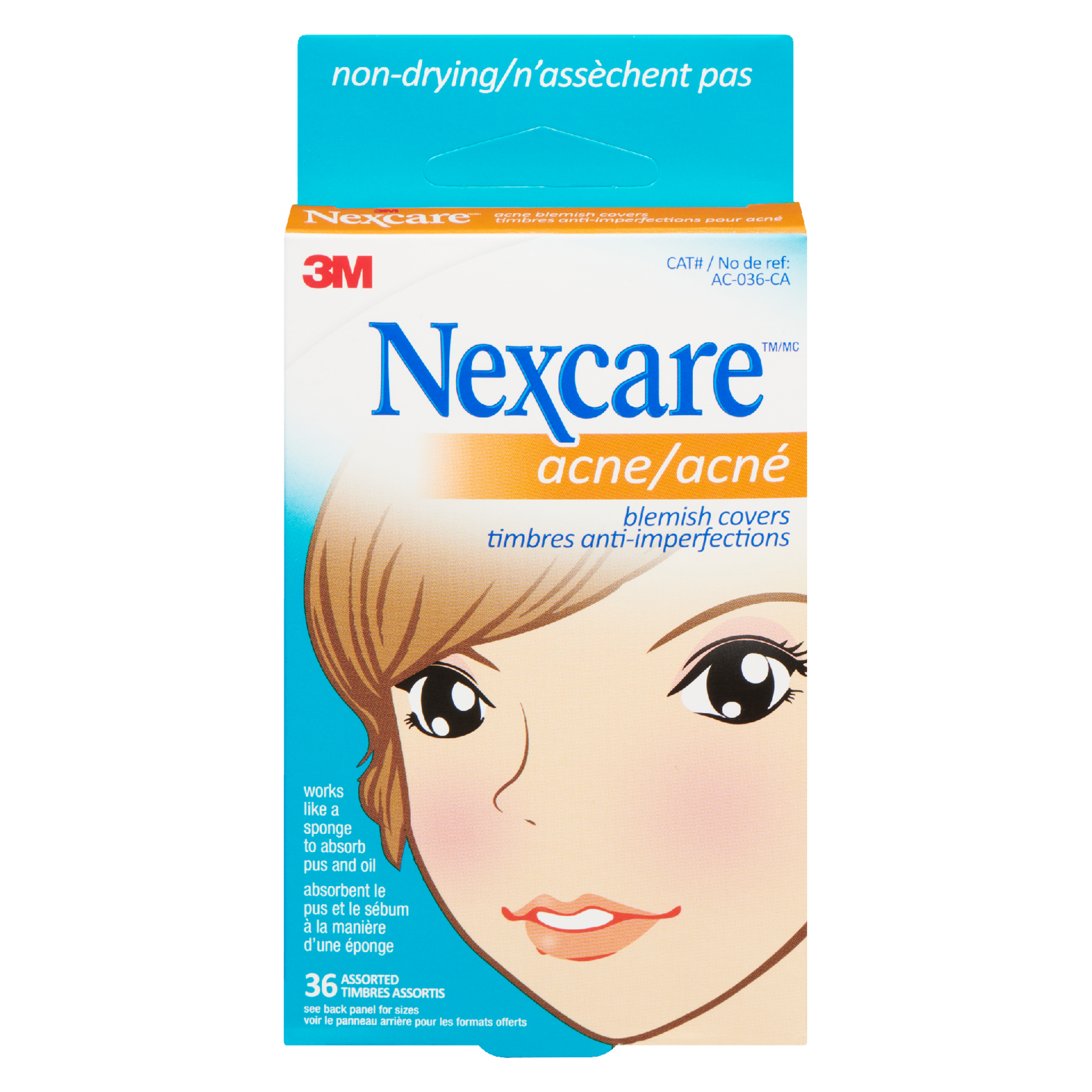 Nexcare Acne Blemish Covers 36 Assorted