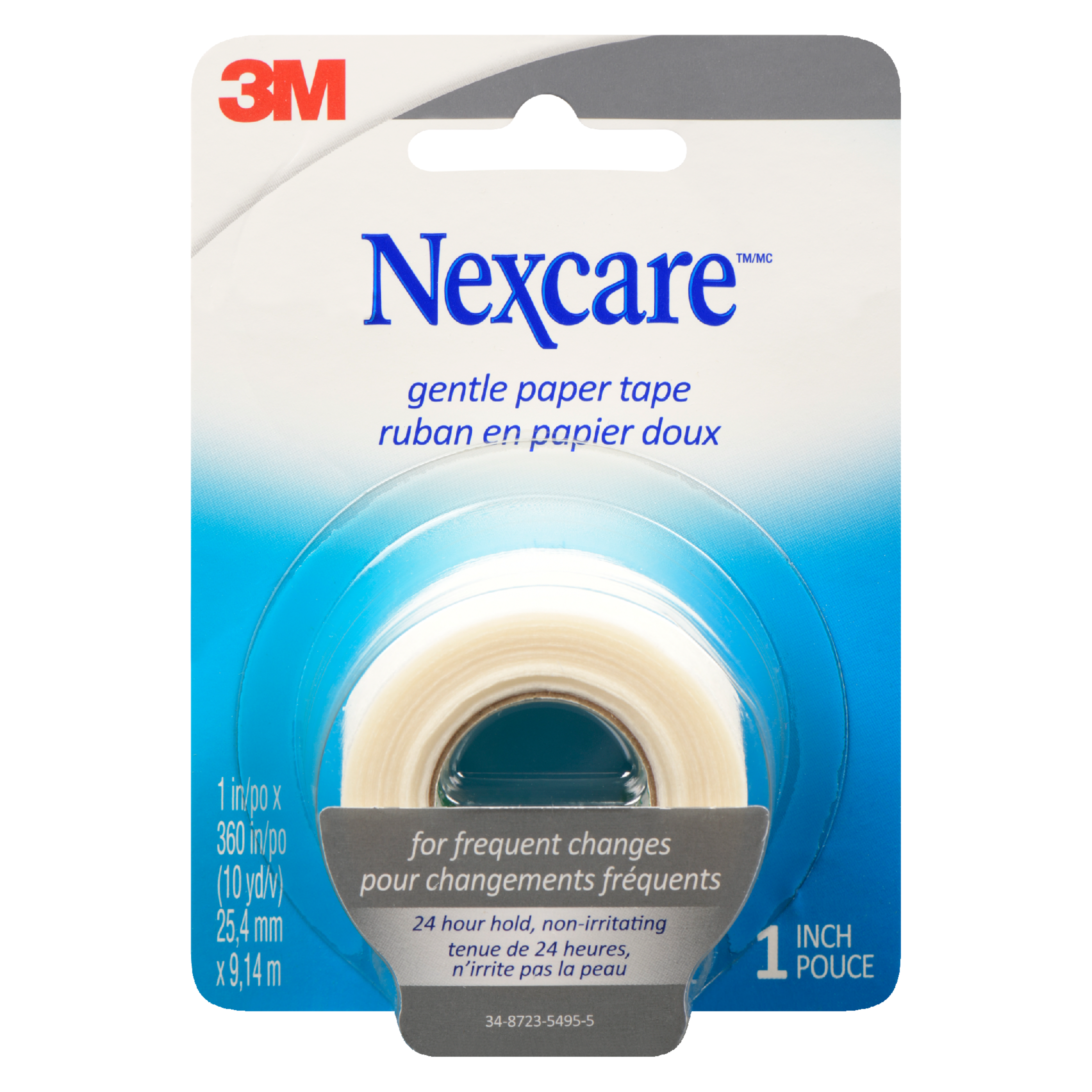 Nexcare Gentle Paper Tape 25,4 mm x 9,14 m