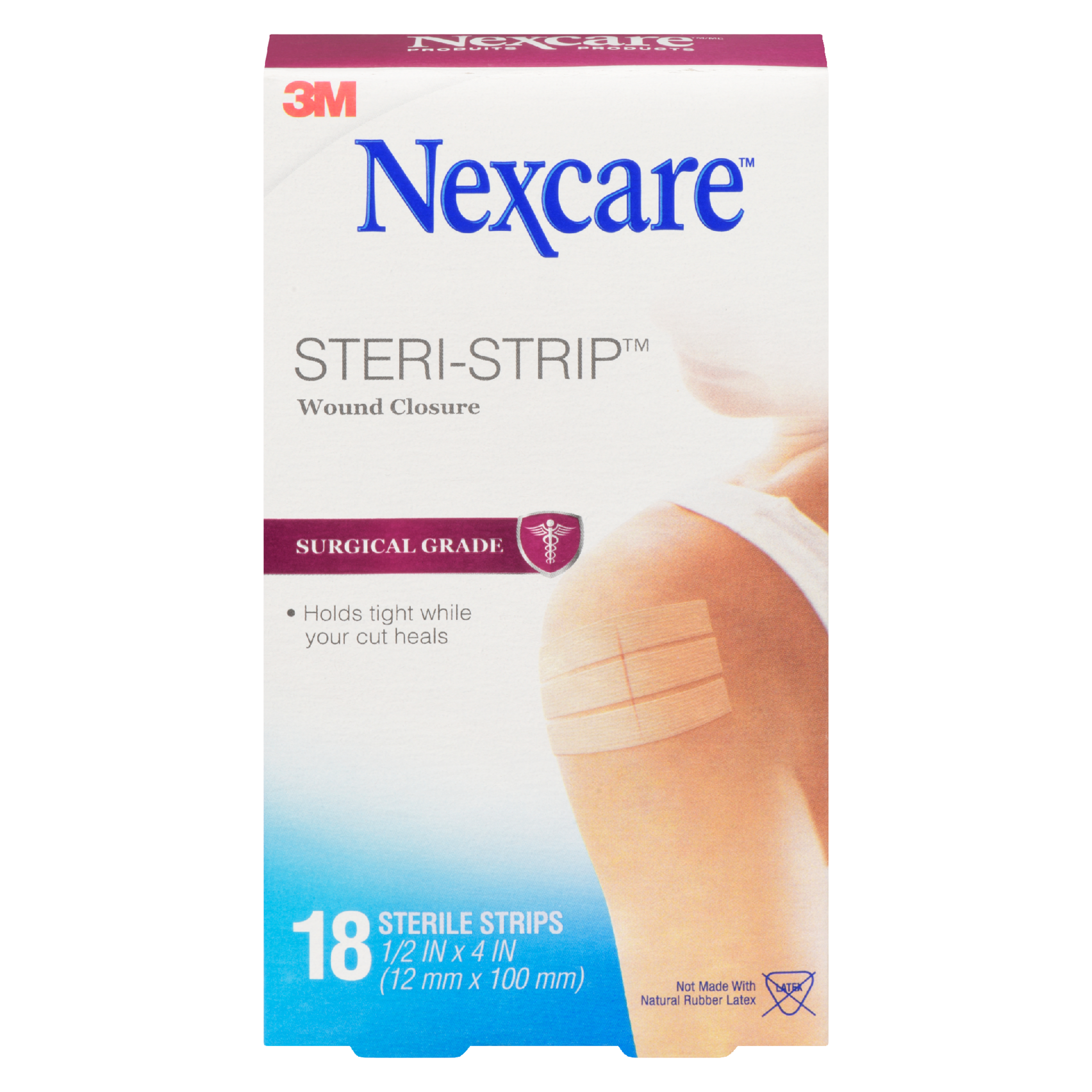 Nexcare Steri-Strip Wound Closure 18 Sterile Strips