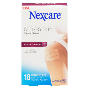 Nexcare Steri-Strip Wound Closure 18 Sterile Strips