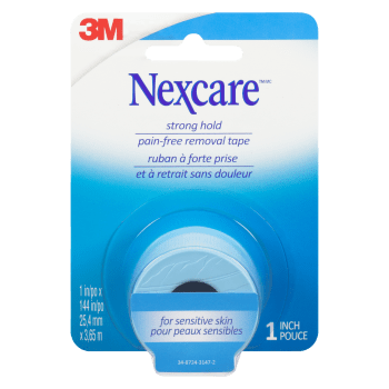 Nexcare Strong Hold, Pain-Free Removal Tape 25,4 mm x 3,65 m 1 Inch