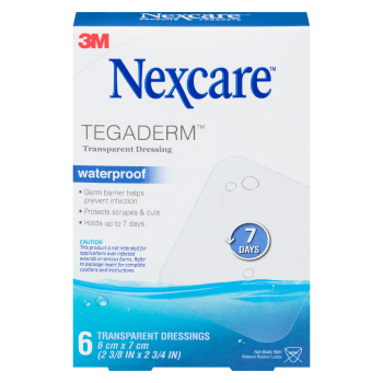 Nexcare Tegaderm Transparent Dressing 6 Transparent Dressings