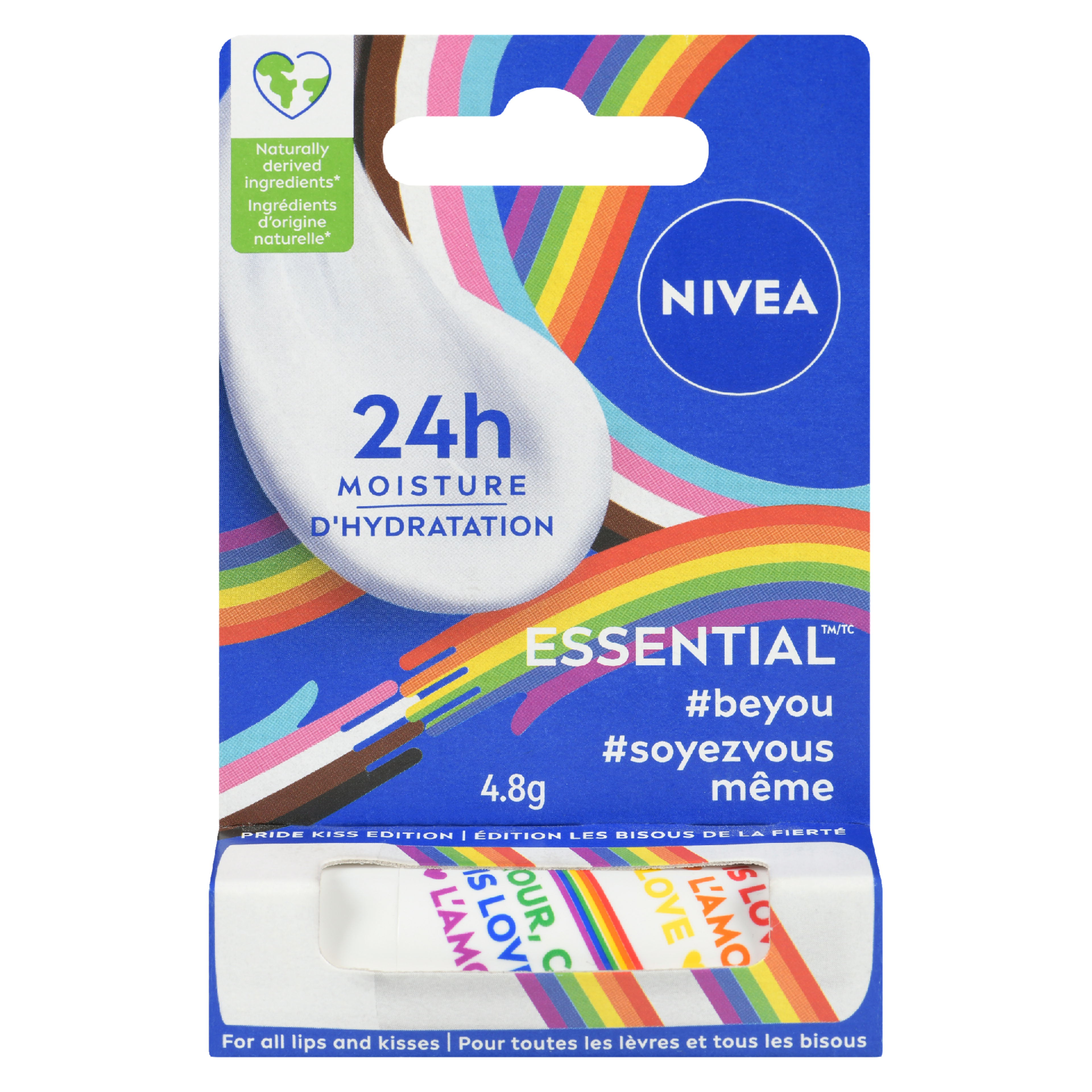 NIVEA Essential 24h Moisture Pride Kiss Edition 4.8 g