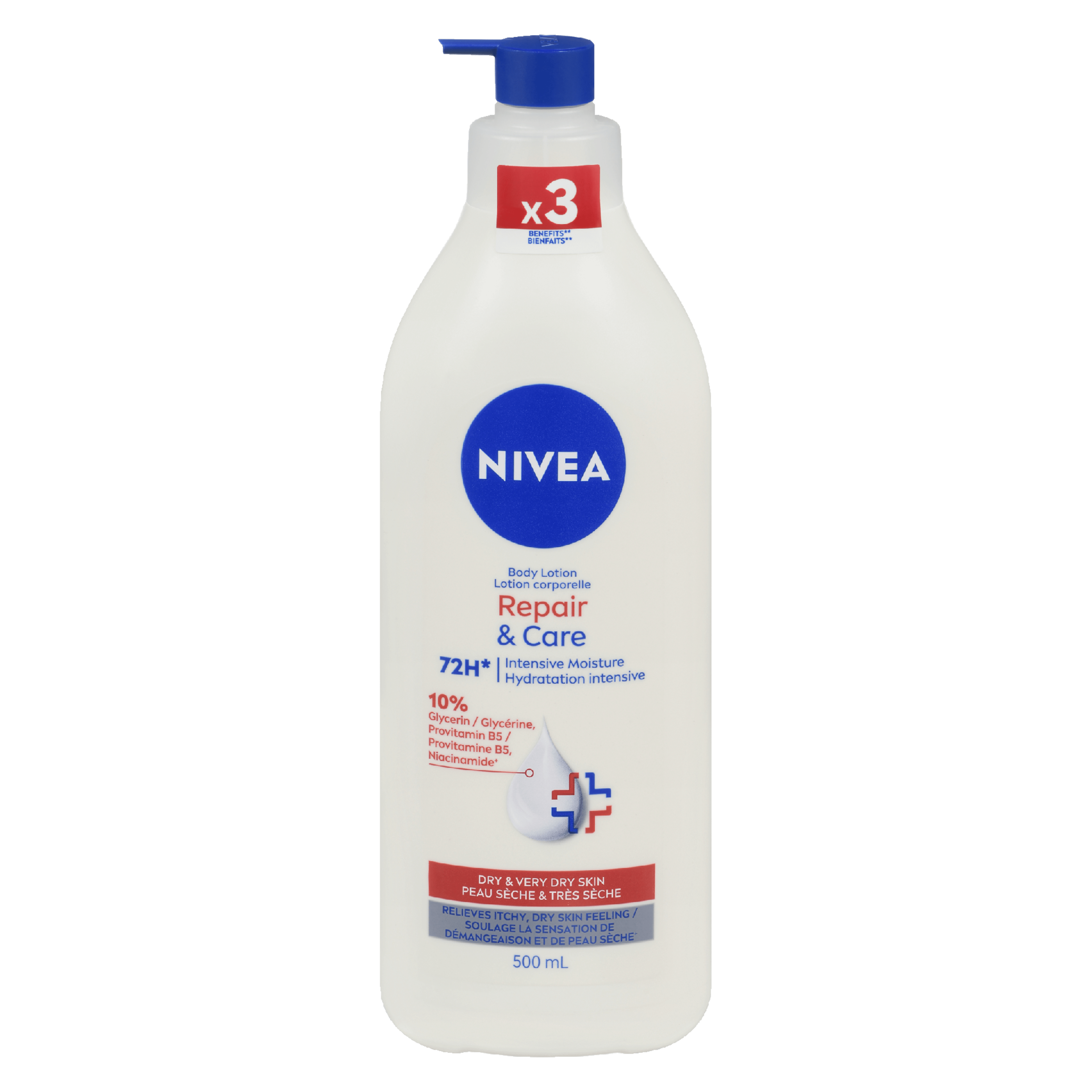 NIVEA Repair & Care Body Lotion Dry & Very Dry Skin 500 ml