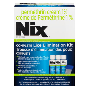 Nix Complete Lice Elimination Kit Permethrin Cream 1%