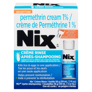 Nix Crème Rinse Permethrin Cream 1% 56 g