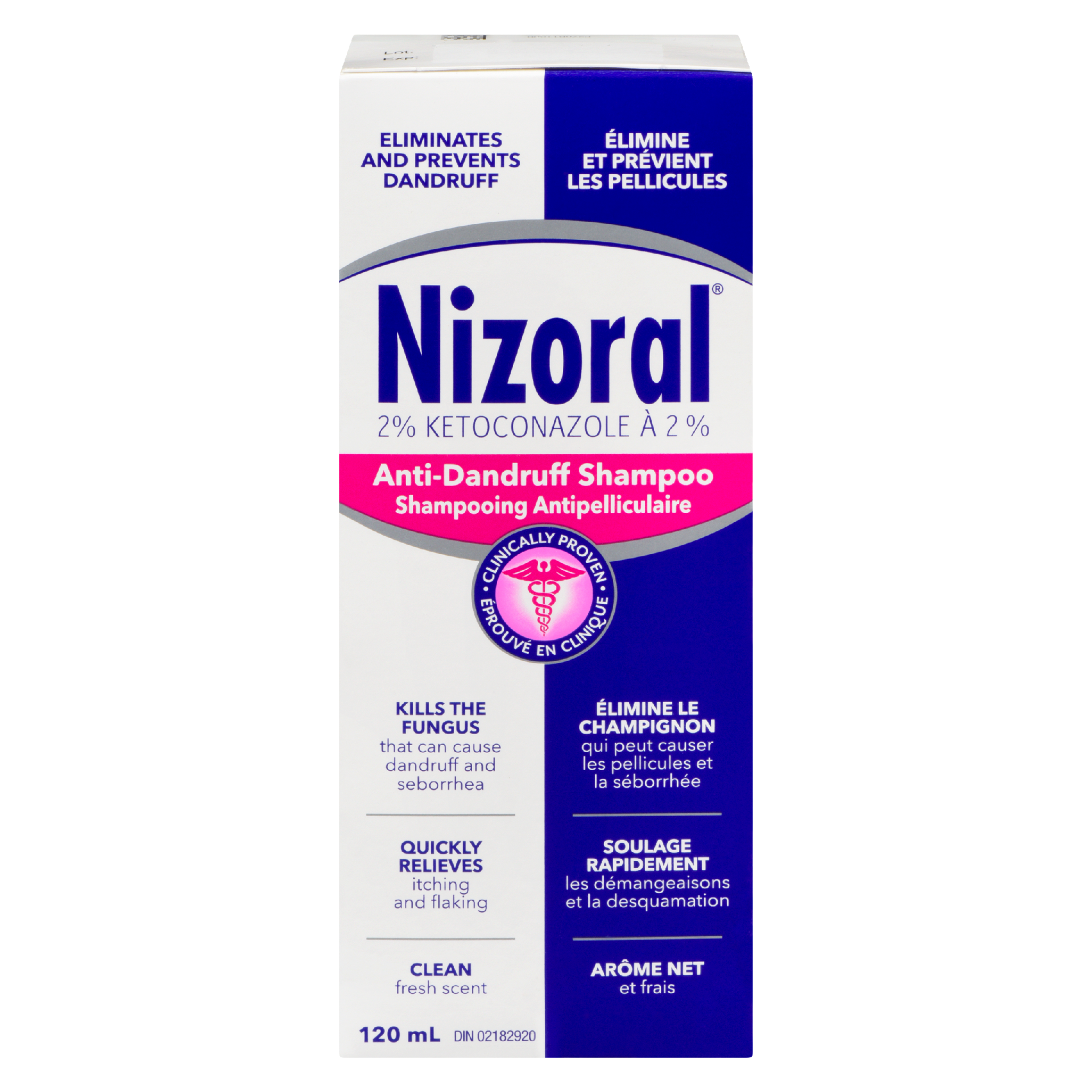 Nizoral Anti-Dandruff Shampoo 2% Ketoconazole 120 ml