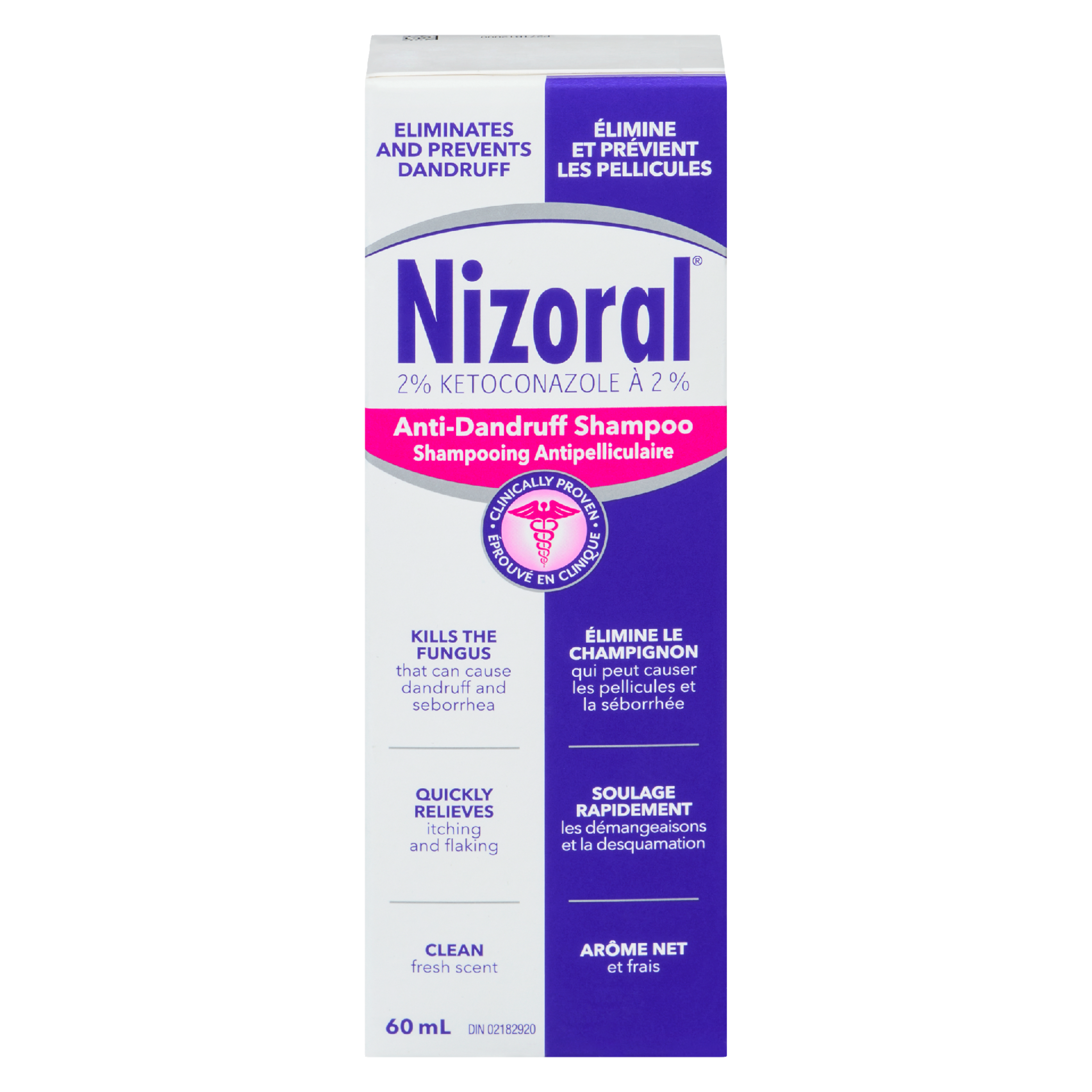 Nizoral Anti-Dandruff Shampoo 2% Ketoconazole 60 ml