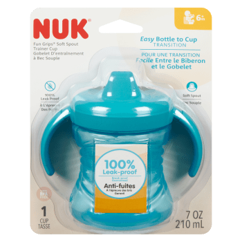 NUK Fun Grips Soft Spout Trainer Cup 6m+ 1 Cup 210 ml