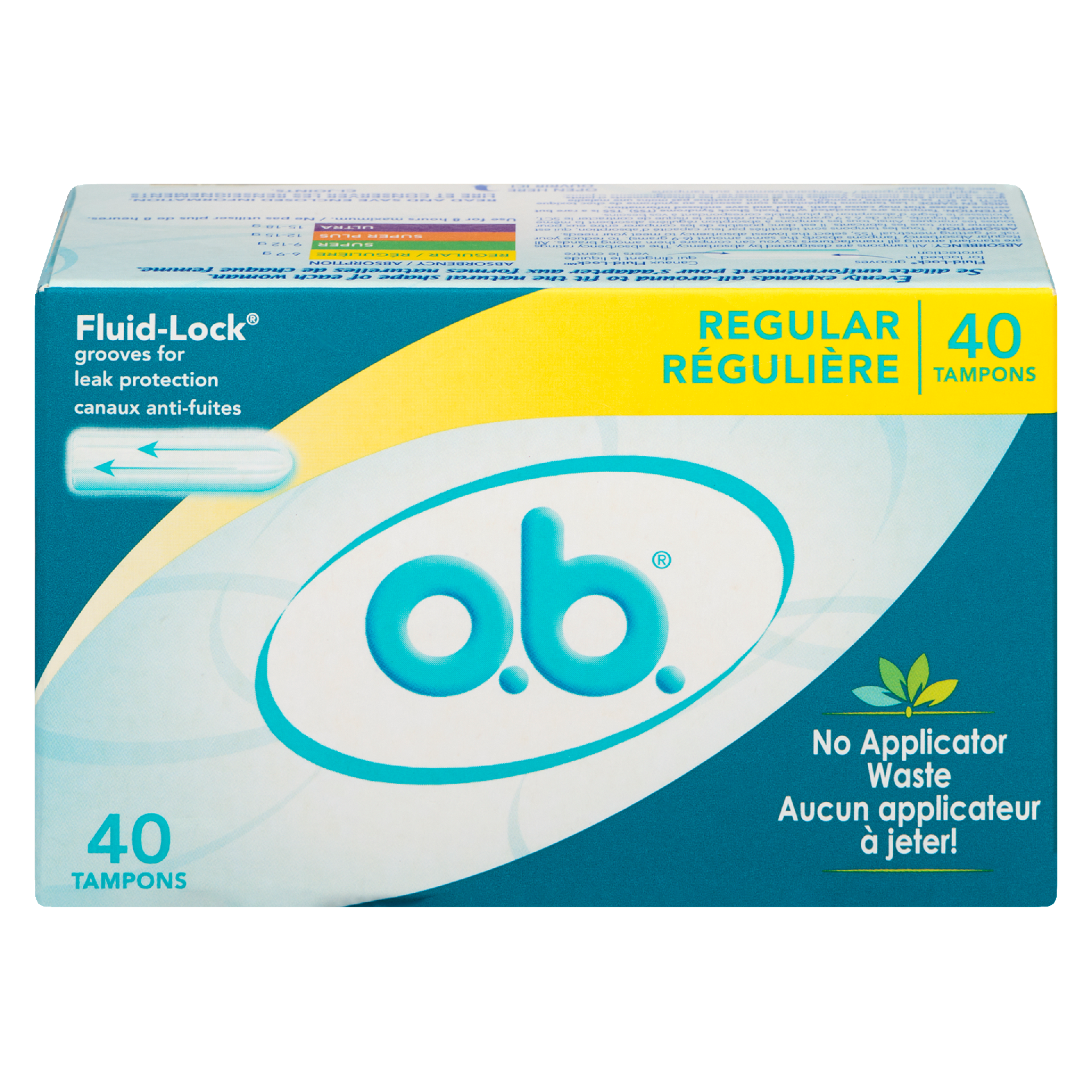 o.b. Regular 40 Tampons