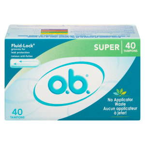 o.b. Super 40 Tampons