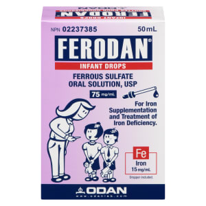 Odan Ferodan Infant Drops 50 ml