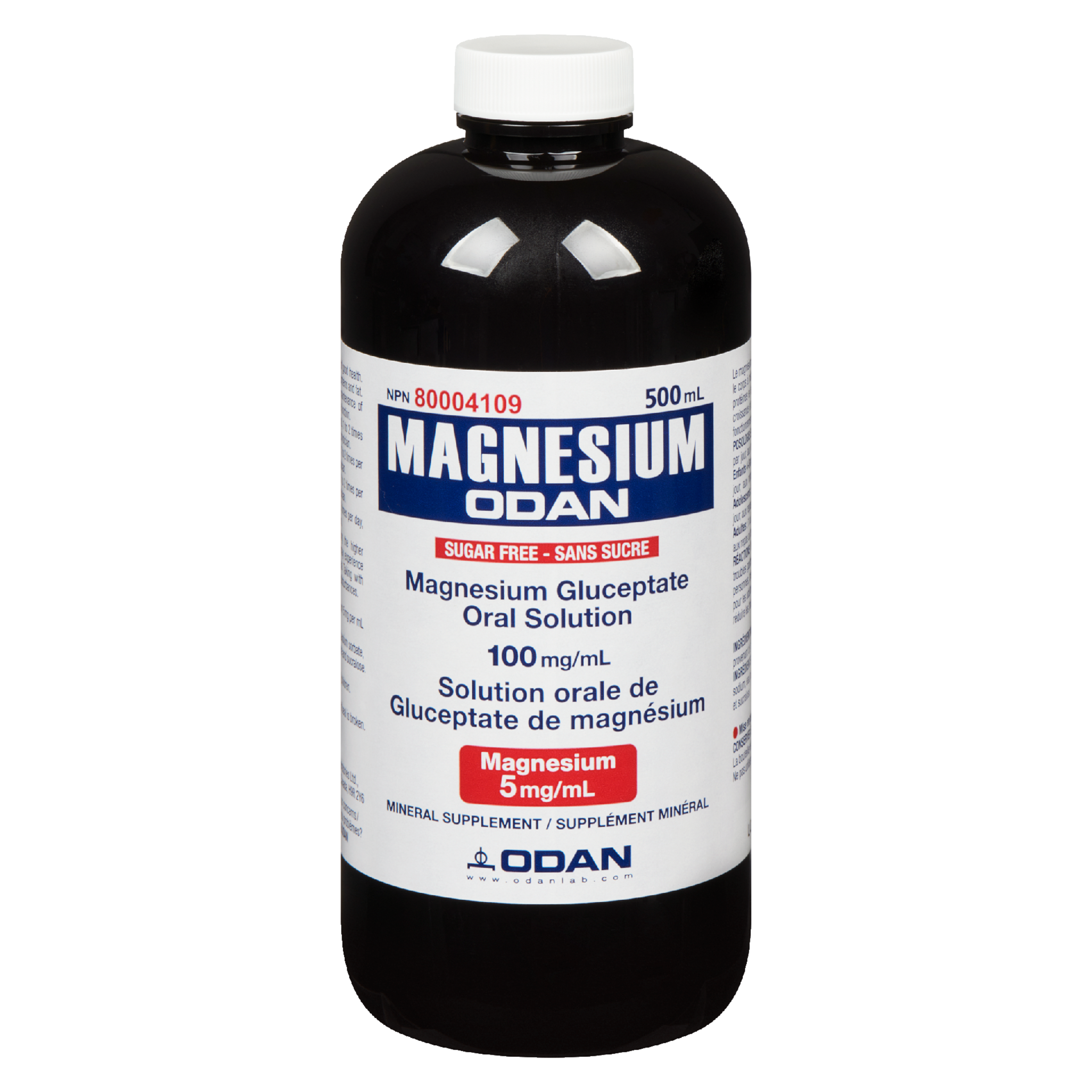 Odan Mineral Supplement Magnesium 5 mg/ml 500 ml