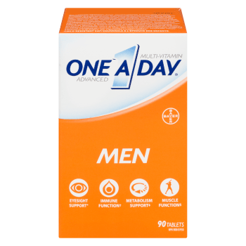 One A Day Advanced Multi-Vitamin Men 90 Tablets