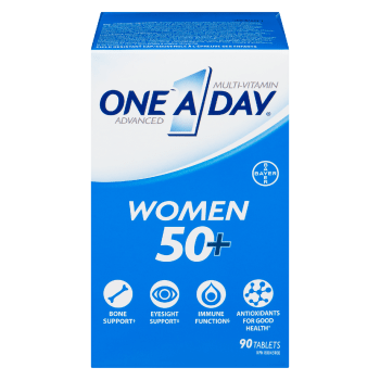 One A Day Advanced Multi-Vitamin Women 50+ 90 Tablets